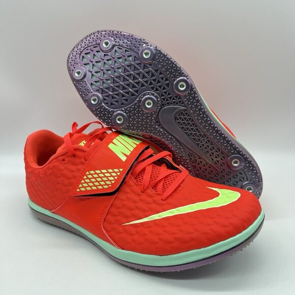 Nike Zoom High Jump Elite Track & Field Spikes Crimson Red Men\'s 9 FZ9636-600 main image 5